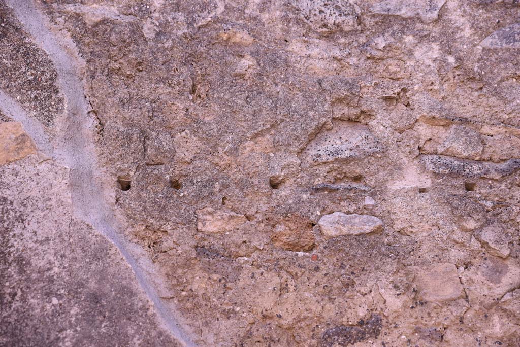 I.4.22 Pompeii. October 2019. Room “i”, detail from south wall.
Foto Tobias Busen, ERC Grant 681269 DÉCOR.