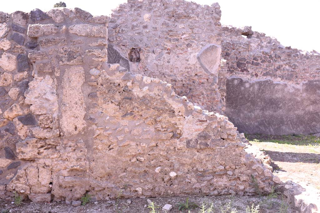 I.4.22 Pompeii. October 2019. Room “k/l”, north end of west wall.
Foto Tobias Busen, ERC Grant 681269 DÉCOR.