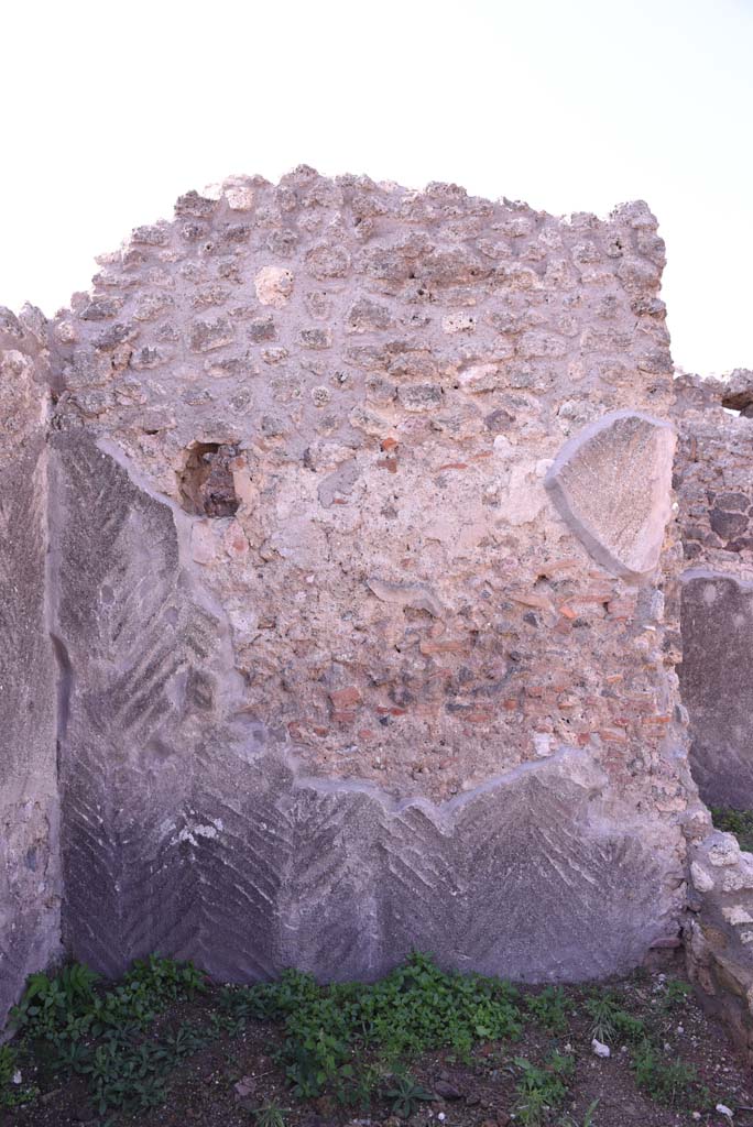 I.4.22 Pompeii. October 2019. Room “m”, looking towards west wall.
Foto Tobias Busen, ERC Grant 681269 DÉCOR.