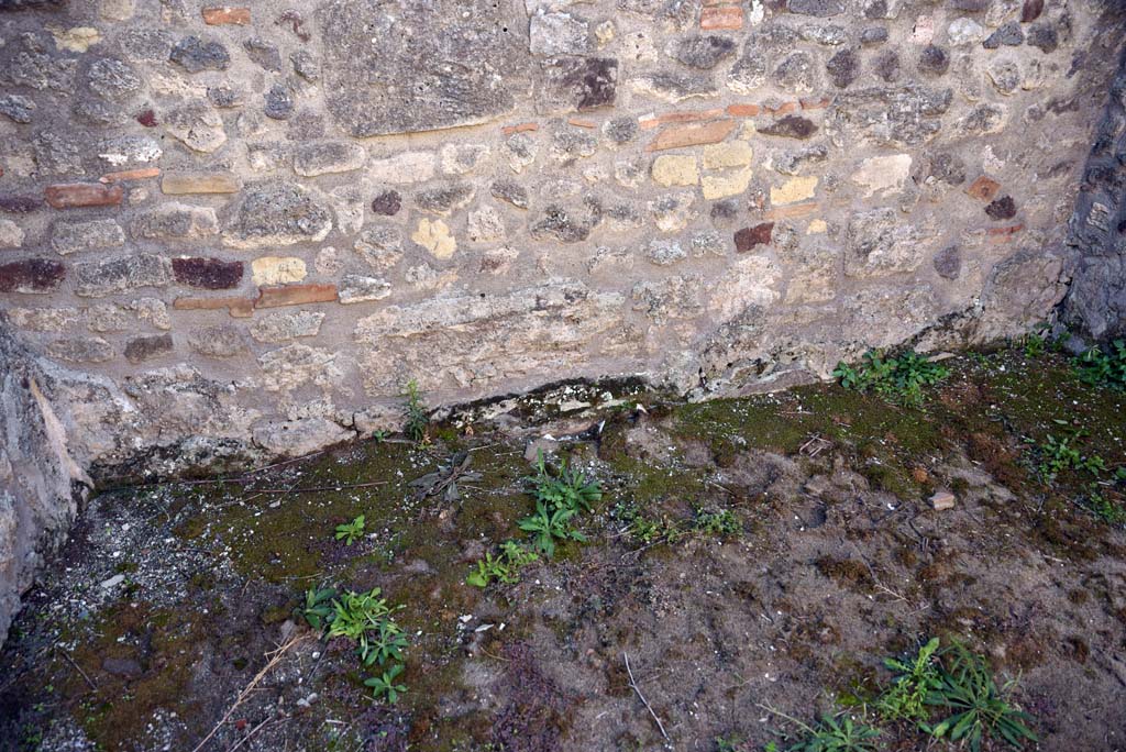 I.4.25/1.4.5 Pompeii. October 2019. Cubiculum 8, lower south wall. 
Foto Tobias Busen, ERC Grant 681269 DÉCOR.