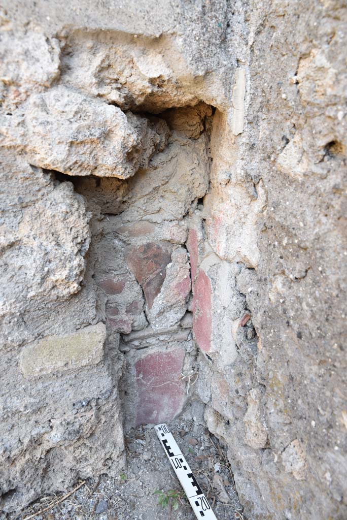I.4.25/1.4.5 Pompeii. September 2020. South ala 12, detail from south-east corner.
Foto Tobias Busen, ERC Grant 681269 DÉCOR.