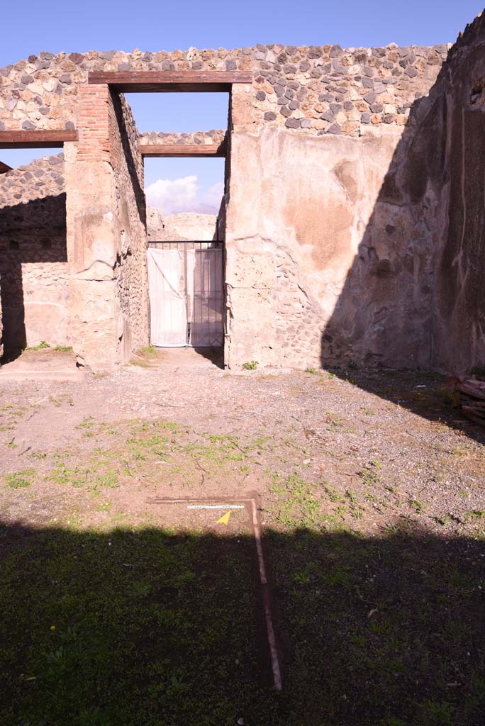 I.4.25 Pompeii. October 2019. Room 47, looking north from impluvium in atrium.
Foto Tobias Busen, ERC Grant 681269 DÉCOR