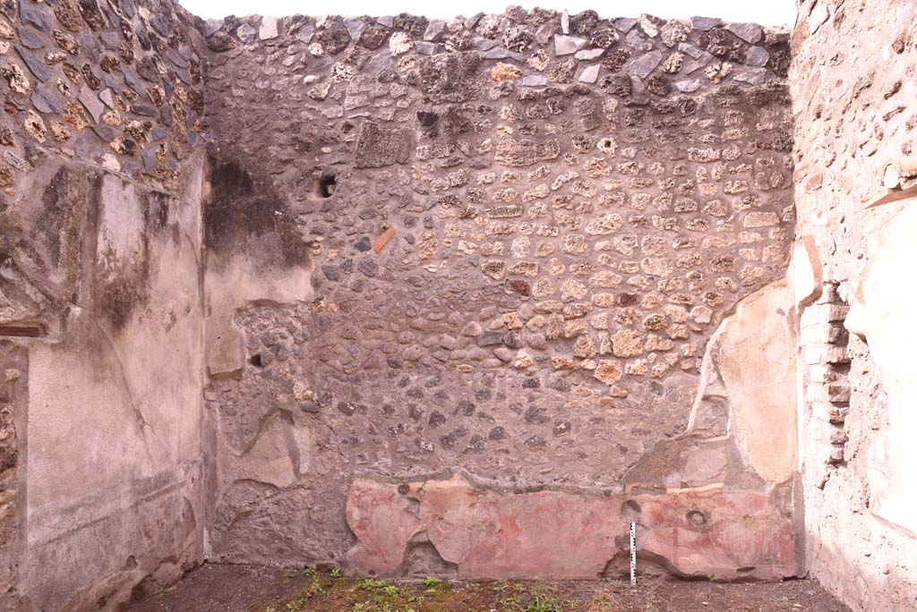 I.4.25 Pompeii. September 2019. Room 50, west wall. 
Foto Tobias Busen, ERC Grant 681269 DÉCOR