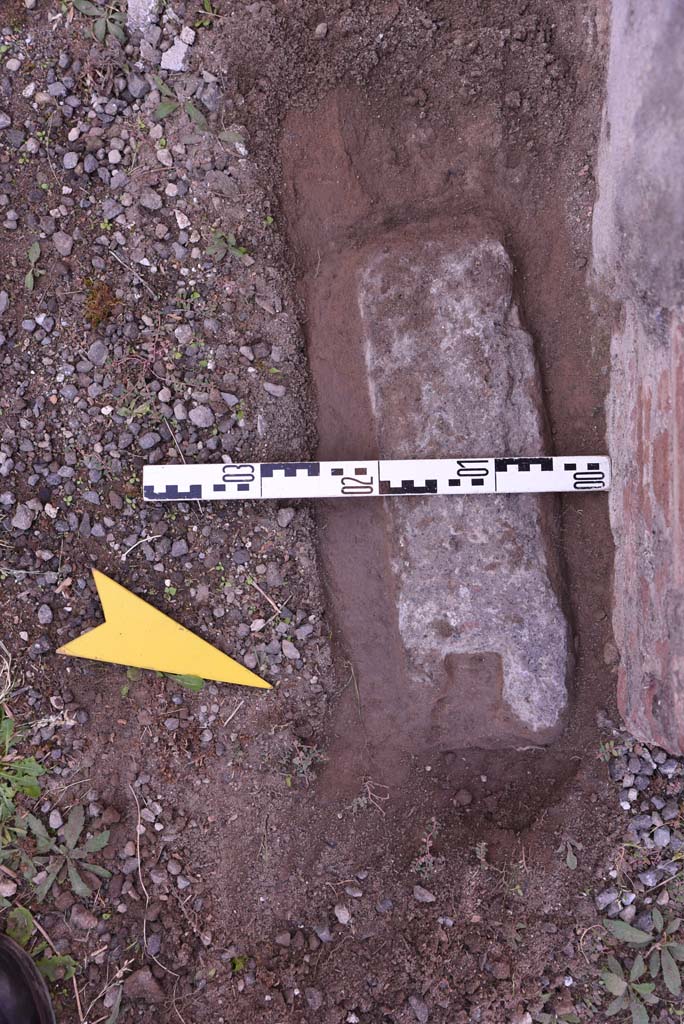 I.4.25 Pompeii. October 2019. West ala 51, detail from near north wall.  
Foto Tobias Busen, ERC Grant 681269 DÉCOR
