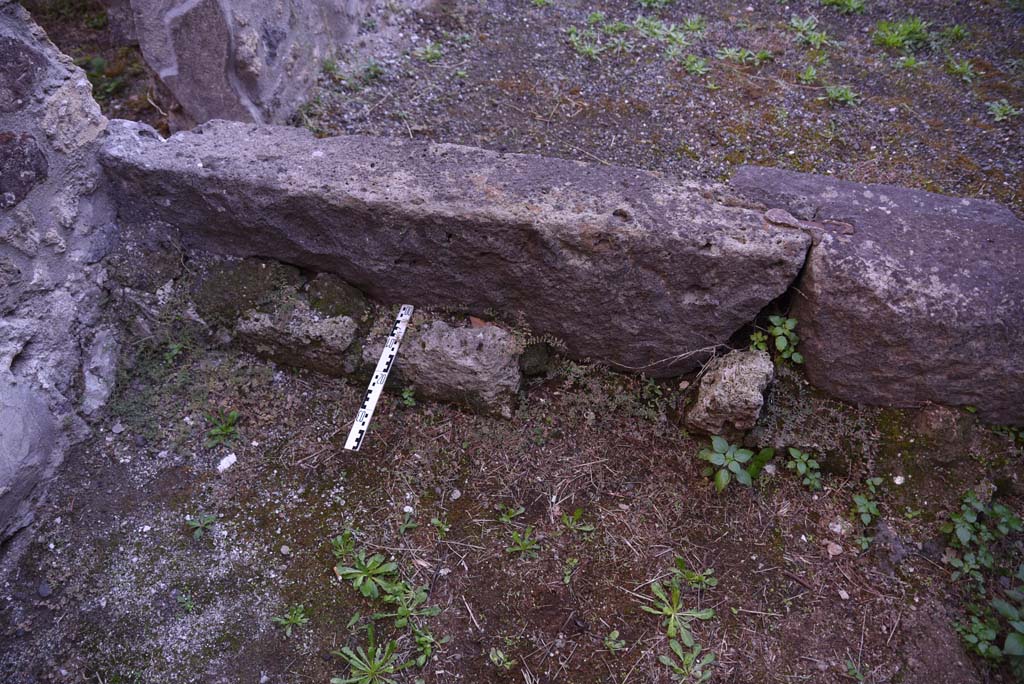 I.4.25 Pompeii. October 2019. Room 51, looking east towards north interior end of front wall.    
Foto Tobias Busen, ERC Grant 681269 DÉCOR