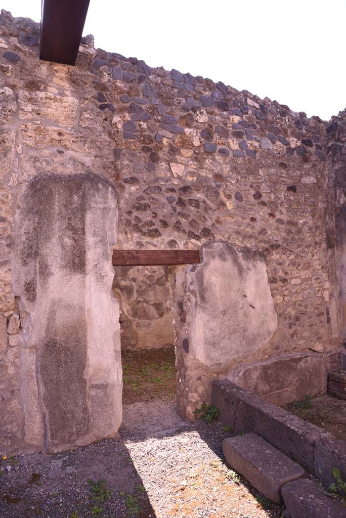 I.4.25 Pompeii. October 2019. Room 51, with doorway in south wall into room 52. 
Foto Tobias Busen, ERC Grant 681269 DÉCOR