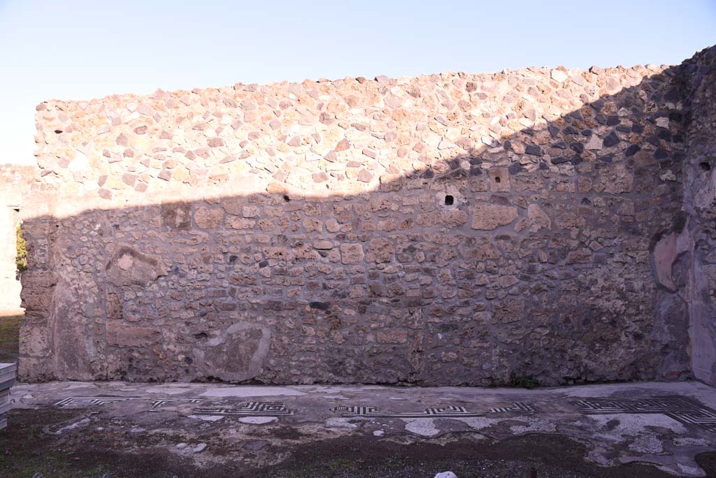 I.4.25 Pompeii. October 2019. Room 35, looking towards north wall.
Foto Tobias Busen, ERC Grant 681269 DÉCOR.