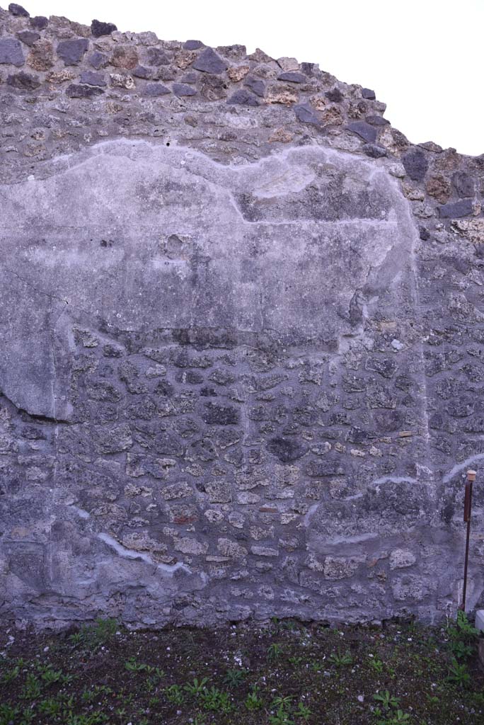 I.4.25 Pompeii. October 2019. Lower Peristyle 32, continuation of south wall from south-east corner.
Foto Tobias Busen, ERC Grant 681269 DÉCOR.