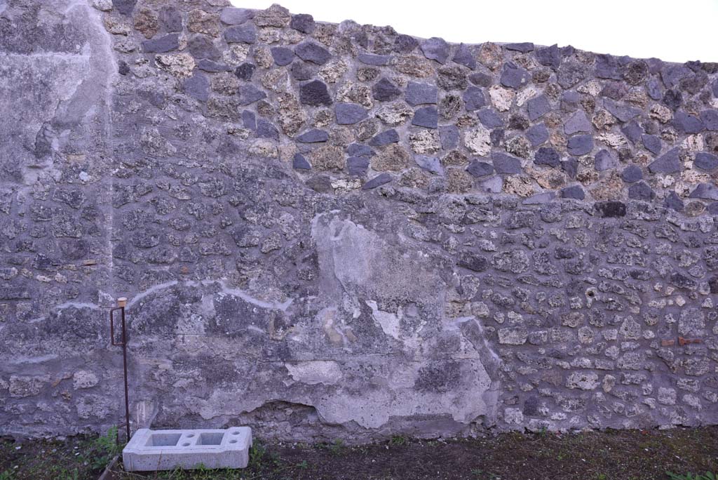 I.4.25 Pompeii. October 2019. Lower Peristyle 32, continuation of south wall from south-east corner.
Foto Tobias Busen, ERC Grant 681269 DÉCOR.