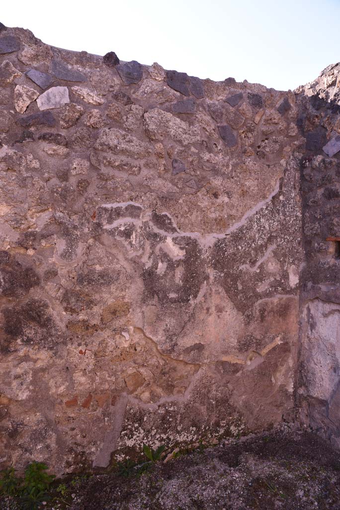I.4.25 Pompeii. October 2019. Room 37, west end of south wall.
Foto Tobias Busen, ERC Grant 681269 DÉCOR.
