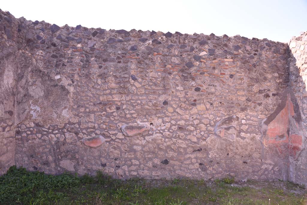 I.4.5 Pompeii. October 2019. Exedra 18, looking towards west wall.
Foto Tobias Busen, ERC Grant 681269 DÉCOR.