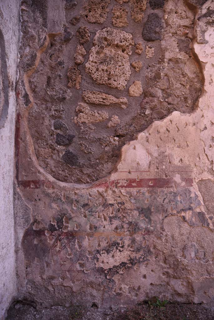 I.4.25 Pompeii. October 2019. Room 44, detail from east wall of cubiculum,
Foto Tobias Busen, ERC Grant 681269 DÉCOR.