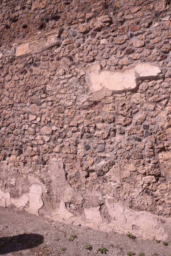 I.4.25 Pompeii. October 2020. Middle Peristyle 17, north wall in north-east corner. 
Foto Tobias Busen, ERC Grant 681269 DÉCOR