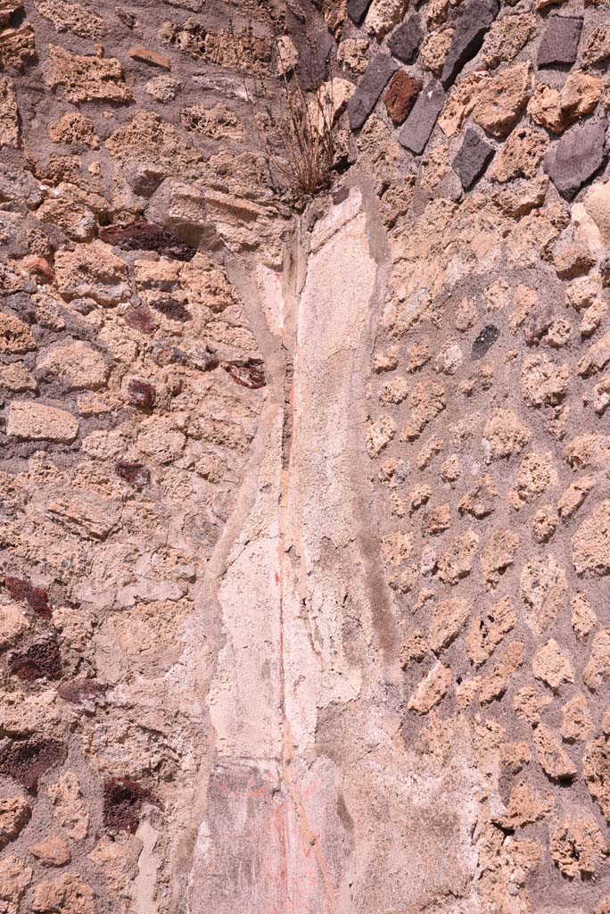 I.4.25 Pompeii. October 2020. Middle Peristyle 17, detail in north-east corner. 
Foto Tobias Busen, ERC Grant 681269 DÉCOR