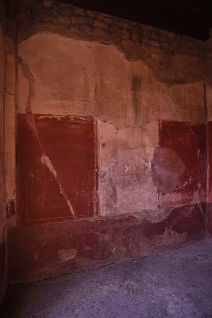 I.4.25 Pompeii. October 2019. Room 23, looking towards north wall.
Foto Tobias Busen, ERC Grant 681269 DÉCOR.