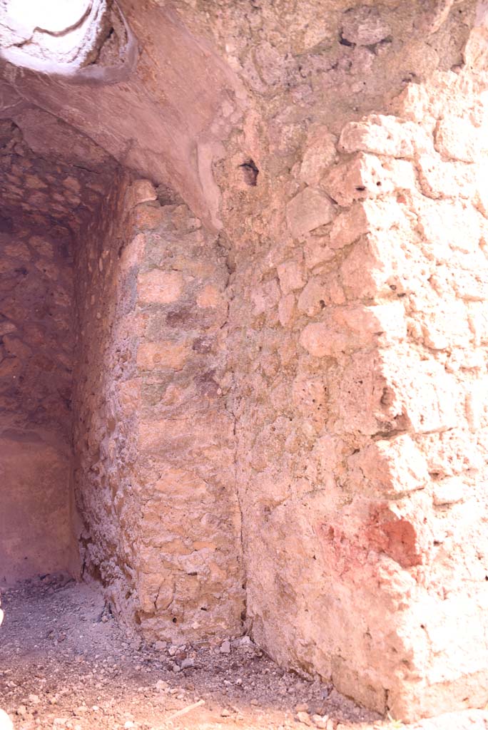 I.4.25/I.4.5 Pompeii. October 2019.  Unnumbered corridor/room, west wall of second vaulted area. 
Foto Tobias Busen, ERC Grant 681269 DÉCOR.
