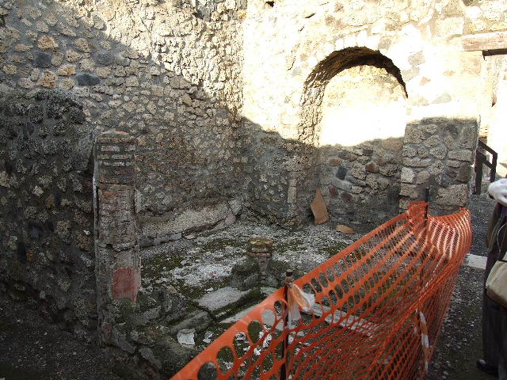 I.4.25 Pompeii. December 2006. Room 43, looking north-east.