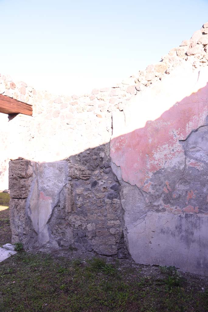 I.4.25 Pompeii. October 2019. Room 58, north wall at west end. 
Foto Tobias Busen, ERC Grant 681269 DÉCOR.
