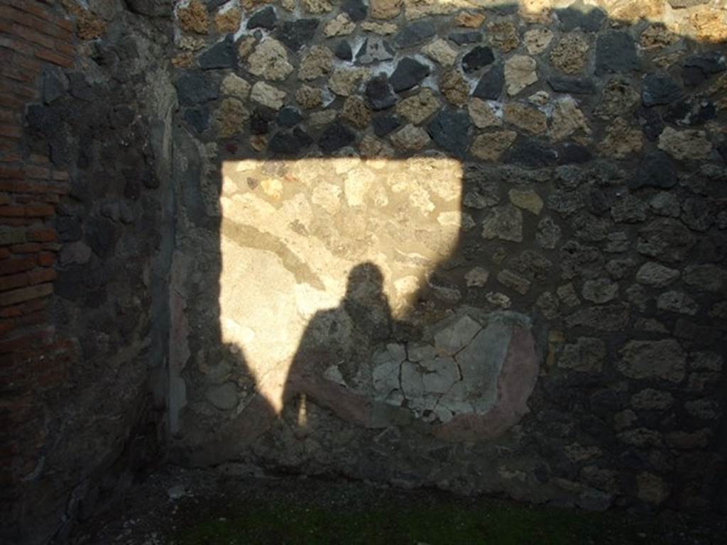 I.4.25 Pompeii. December 2007. Room 59, looking towards east wall of cubiculum.