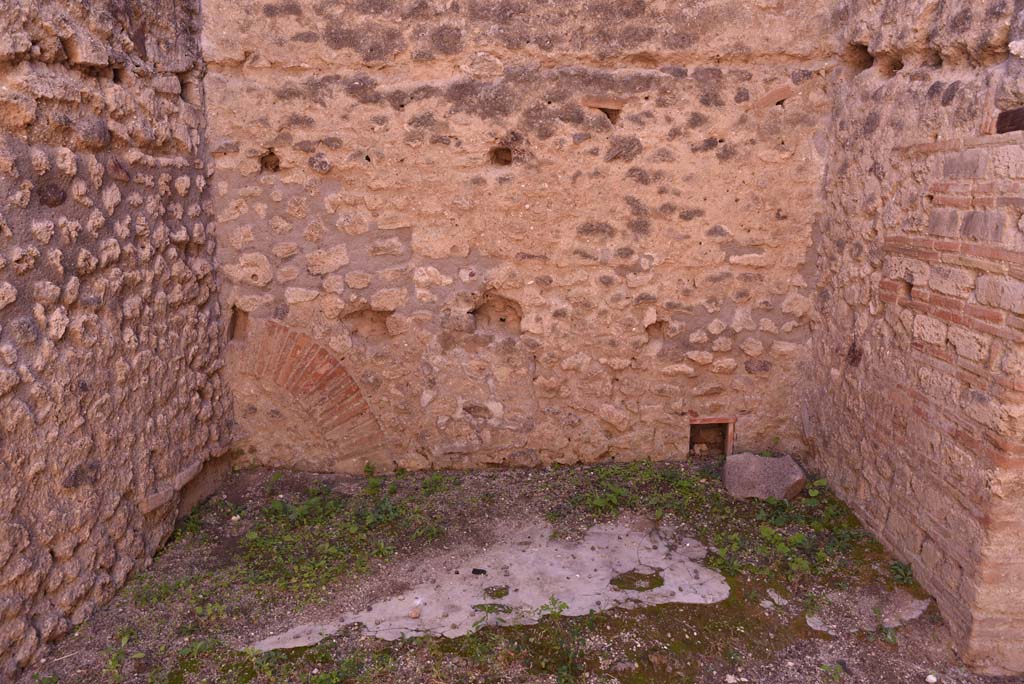 I.4.26 Pompeii. October 2019. South wall of drying room.
Foto Tobias Busen, ERC Grant 681269 DÉCOR.