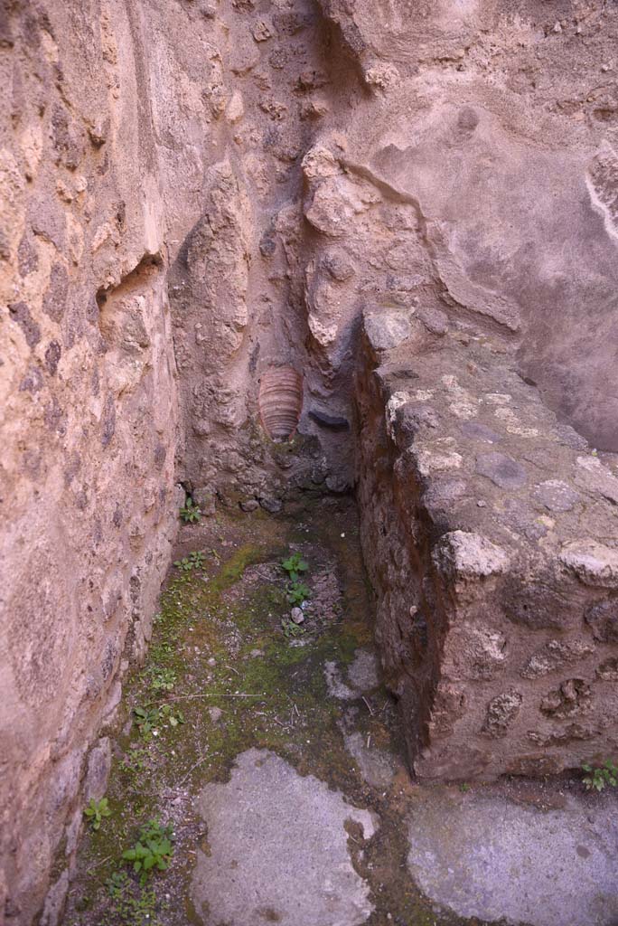I.4.26 Pompeii. October 2019. 
Looking towards south-west corner of room on west side of workshop.
Foto Tobias Busen, ERC Grant 681269 DÉCOR.