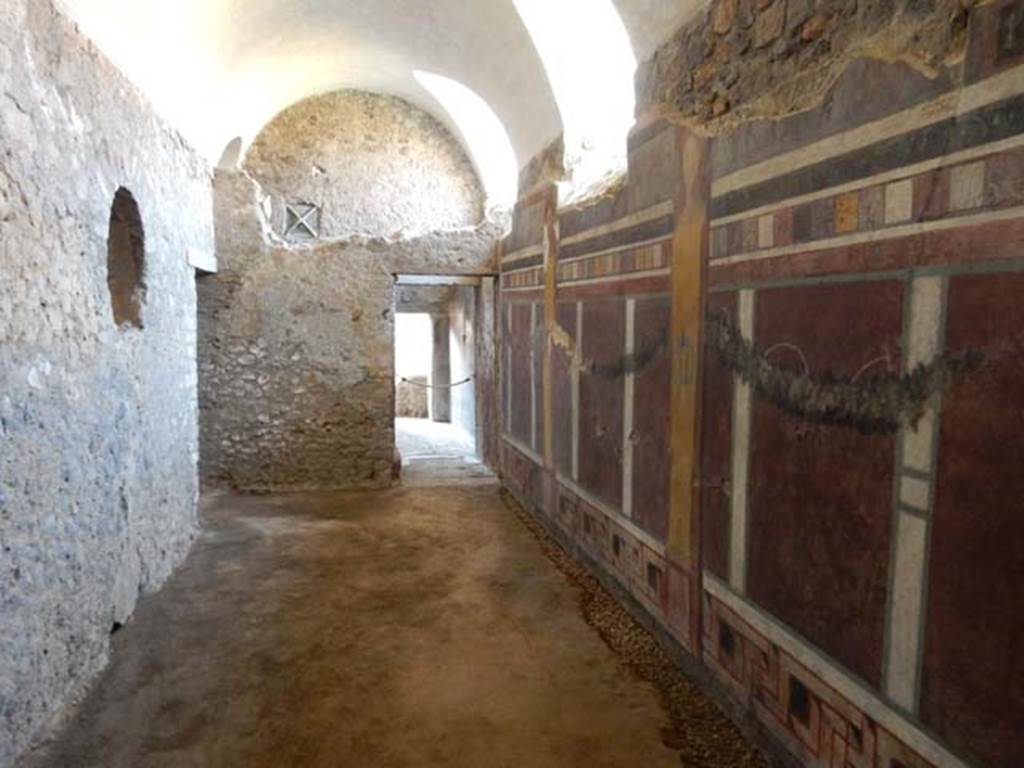I.6.2 Pompeii. May 2016. Looking south along east wing of cryptoporticus. Photo courtesy of Buzz Ferebee.