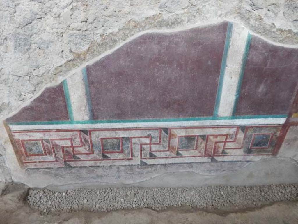 I.6.2 Pompeii. May 2017. West wall of west wing of cryptoporticus, at south end.   
Photo courtesy of Buzz Ferebee.