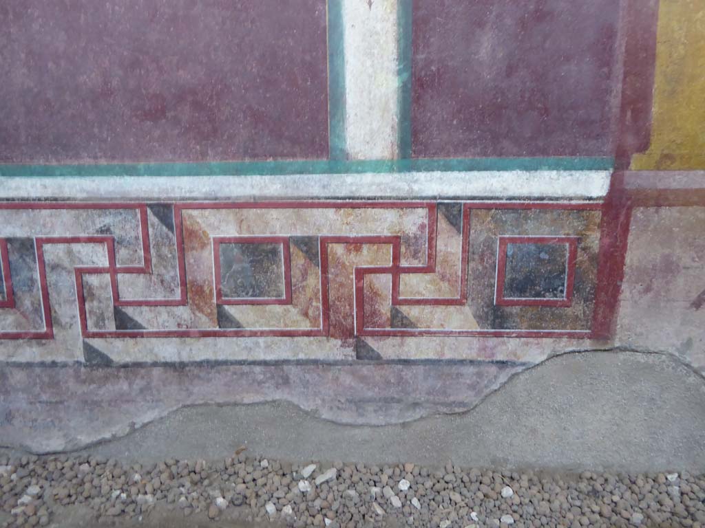 I.6.2 Pompeii. January 2017. Detail from west wall of west wing of cryptoporticus, at south end.
Foto Annette Haug, ERC Grant 681269 DÉCOR