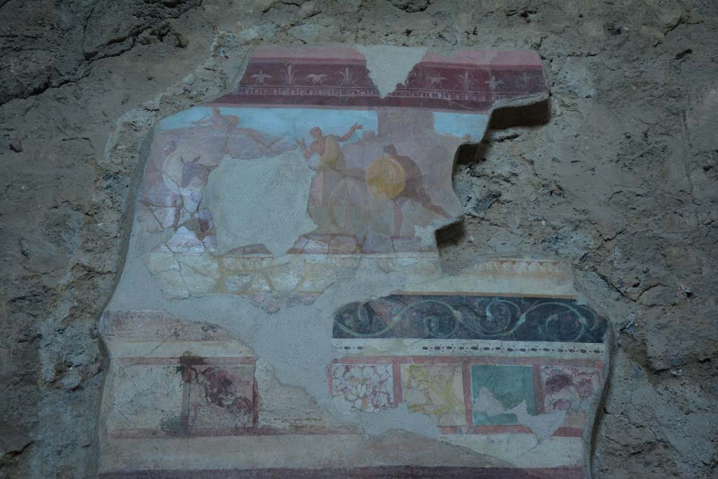 I.6.2 Pompeii. March 2019. West wall of west wing of cryptoporticus, painting of pestilence scene. 
Foto Annette Haug, ERC Grant 681269 DÉCOR.