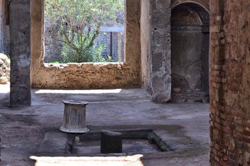 I.6.4 Pompeii. April 2018. Looking south across atrium from entrance corridor. Photo courtesy of Ian Lycett-King. 
Use is subject to Creative Commons Attribution-NonCommercial License v.4 International.