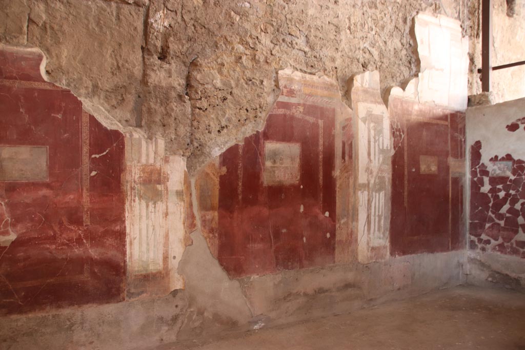 I.6.4 Pompeii. October 2022. Room 2, north wall at east end. Photo courtesy of Klaus Heese.