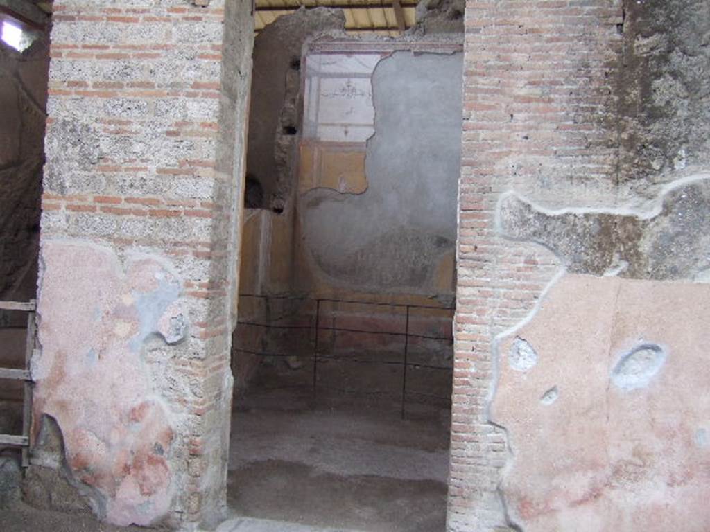 I.6.4 Pompeii.  December 2005.  Doorway to Room 4.