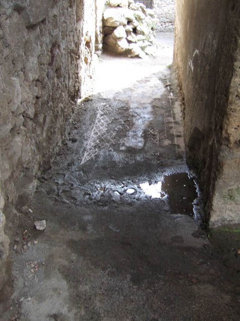 I.6.4 Pompeii. December 2005. Room 7, andron or corridor to rear.