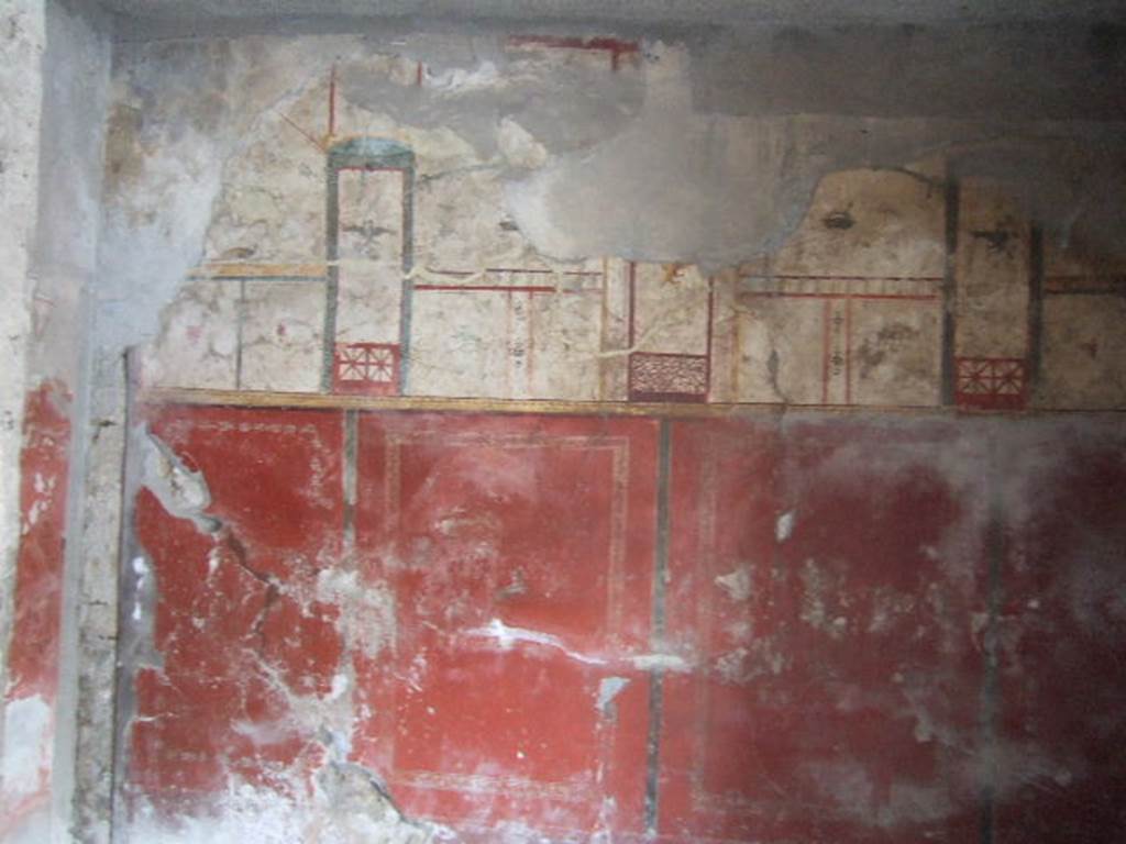 I.6.7 Pompeii. December 2005. West wall of room to west of entrance.