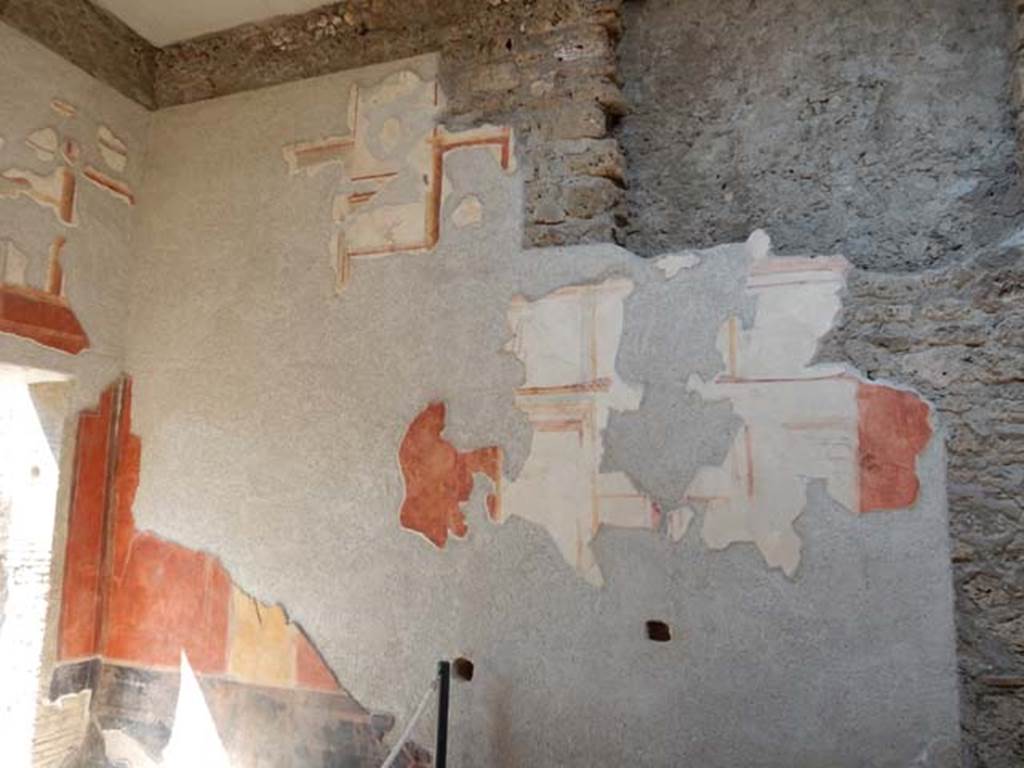 I.6.7 Pompeii. May 2016. Looking towards the west wall in the south-west corner.  
Photo courtesy of Buzz Ferebee.