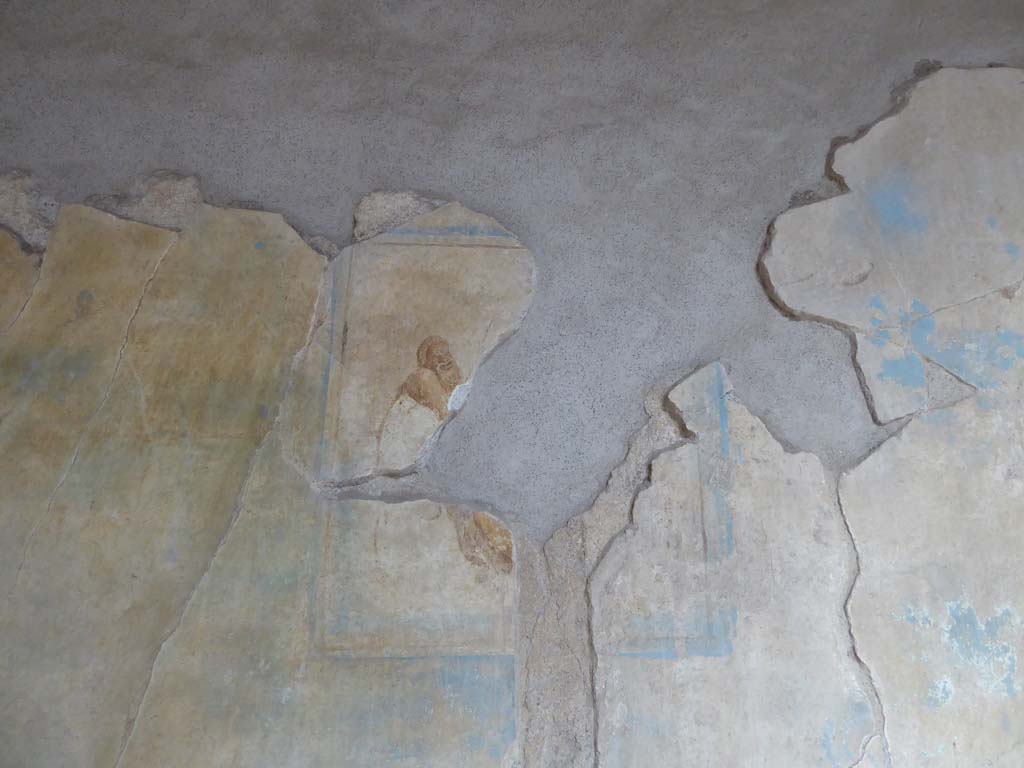 I.6.11 Pompeii. September 2015. Looking towards wall painting on west end of north wall of atrium. 
Foto Annette Haug, ERC Grant 681269 DÉCOR.