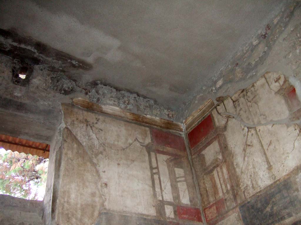 I.6.15 Pompeii. December 2005. Room 12, upper south-east corner.