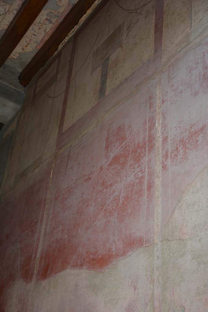I.6.15 Pompeii. March 2019. Detail from east wall of entrance corridor/fauces.           
Foto Annette Haug, ERC Grant 681269 DÉCOR