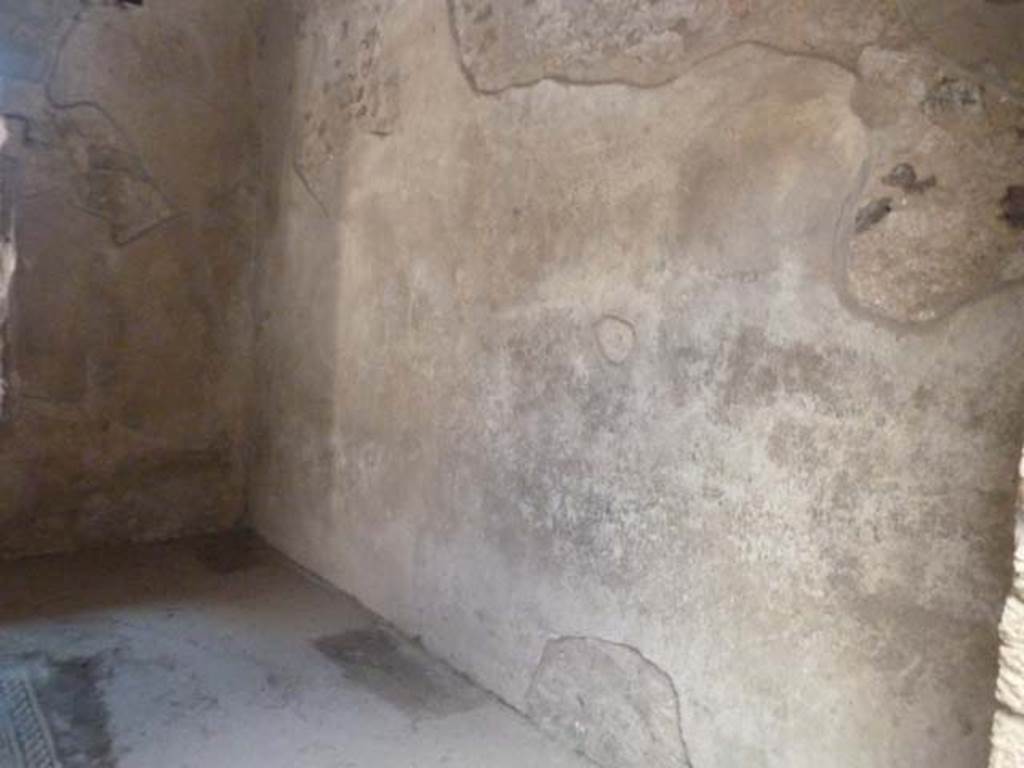 I.6.15 Pompeii. September 2015. Room 6, west wall, looking south.
