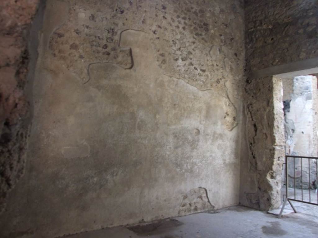 I.6.15 Pompeii.  March 2009. . Room 6, Tablinum. West wall.