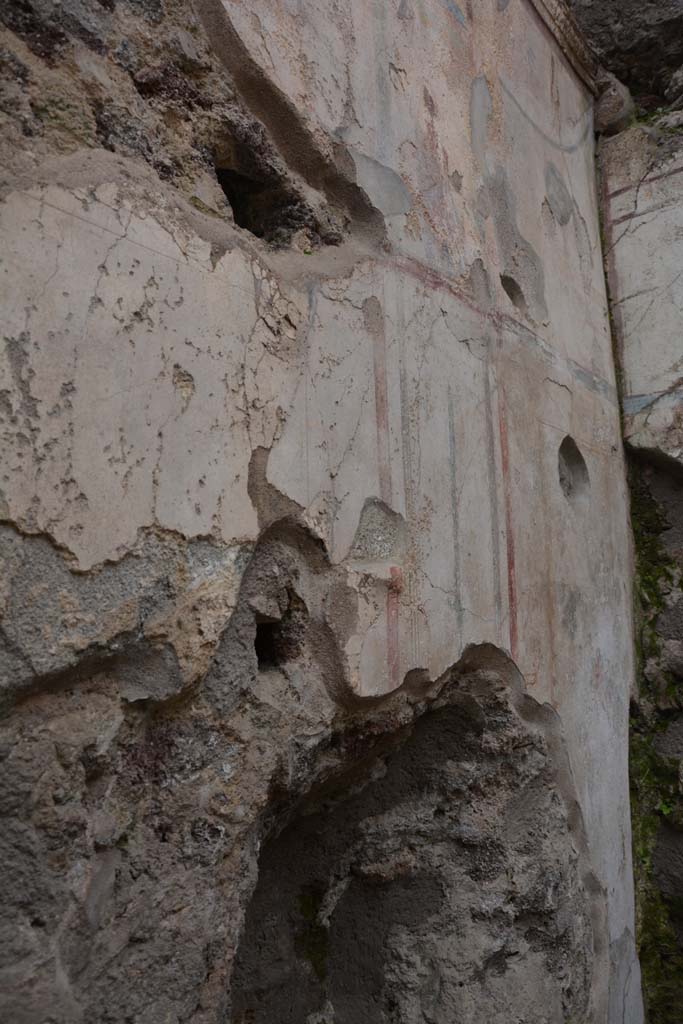 I.6.15 Pompeii. March 2019. Room 8, south wall in south-west corner.  
Foto Annette Haug, ERC Grant 681269 DÉCOR
