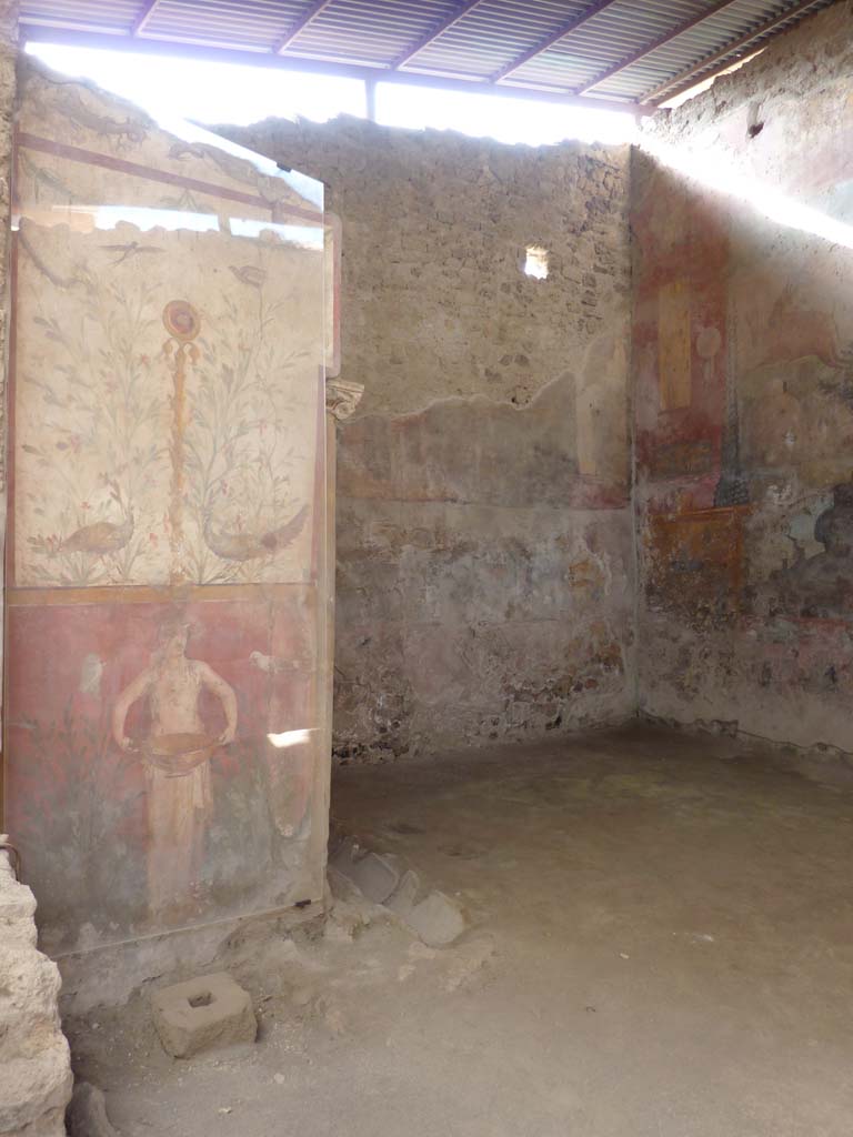 I.6.15 Pompeii. October 2014. Room 9, looking north-west across small garden towards west wall.     
Foto Annette Haug, ERC Grant 681269 DÉCOR