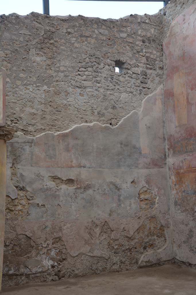 I.6.15 Pompeii. March 2019. Room 9, looking towards west wall of small garden.  
Foto Annette Haug, ERC Grant 681269 DÉCOR