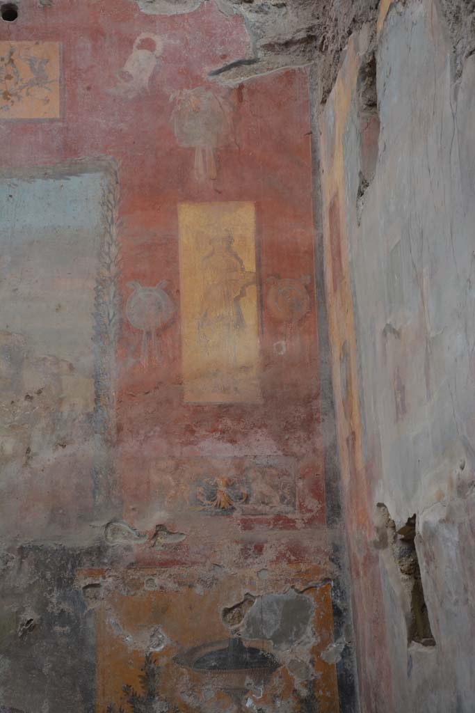 I.6.15 Pompeii. March 2019. Room 9, looking towards east end of north wall of small garden.   
Foto Annette Haug, ERC Grant 681269 DÉCOR