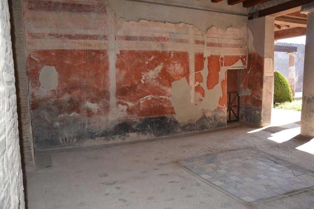 I.7.1 Pompeii. October 2019. Looking towards east wall of oecus.  
Foto Annette Haug, ERC Grant 681269 DÉCOR.