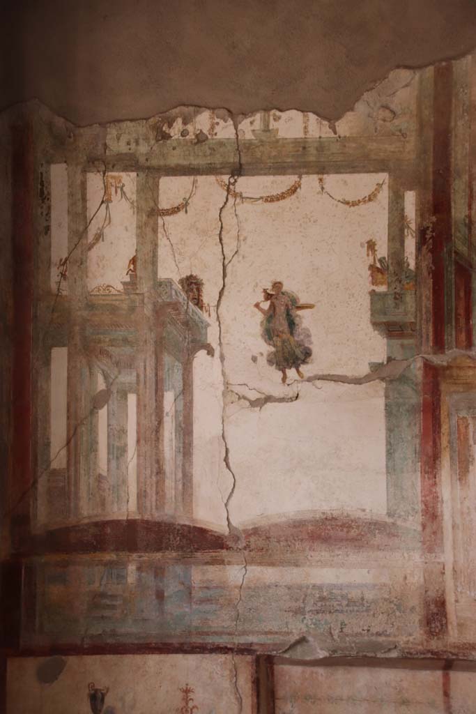 I.7.11 Pompeii. September 2021. 
Panel at south end of west wall. Photo courtesy of Klaus Heese.