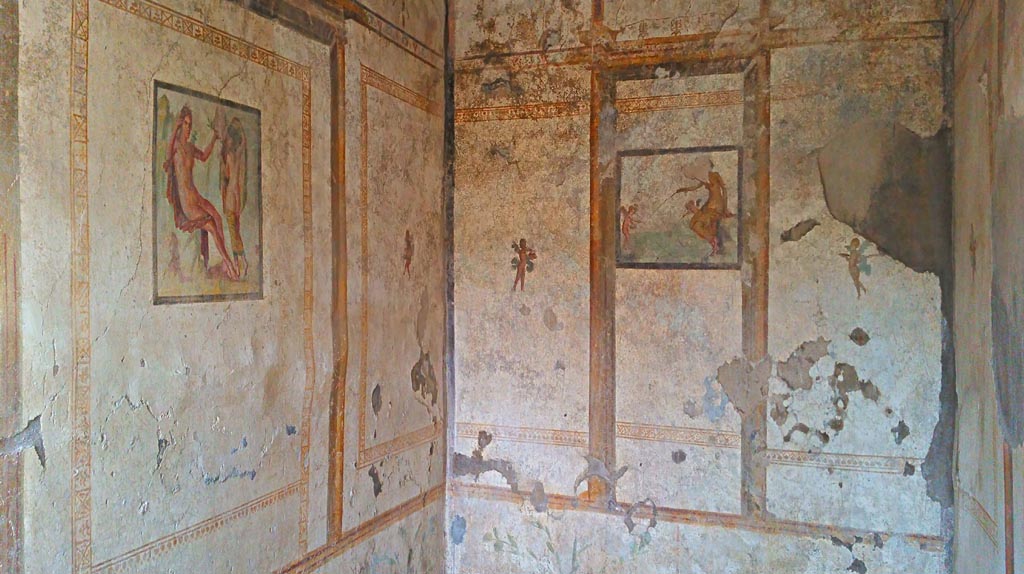 I.7.11 Pompeii. 2017/2018/2019. 
Looking towards south-west corner of bedroom on west side of atrium. Photo courtesy of Giuseppe Ciaramella.