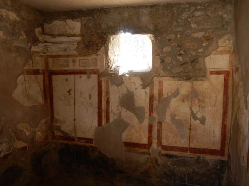 I.7.19 Pompeii. May 2017. Looking towards west wall of cubiculum.
Photo courtesy of Buzz Ferebee.