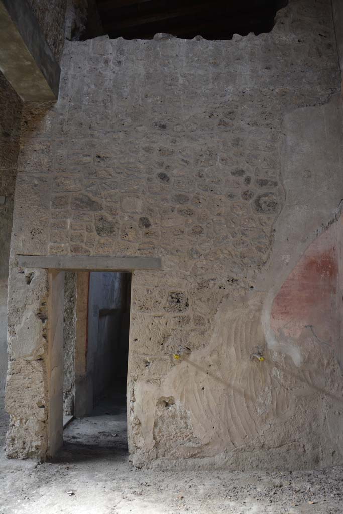 I.8.17 Pompeii. March 2019. Room 13, looking towards west wall with doorway to room 14.
Foto Annette Haug, ERC Grant 681269 DÉCOR.