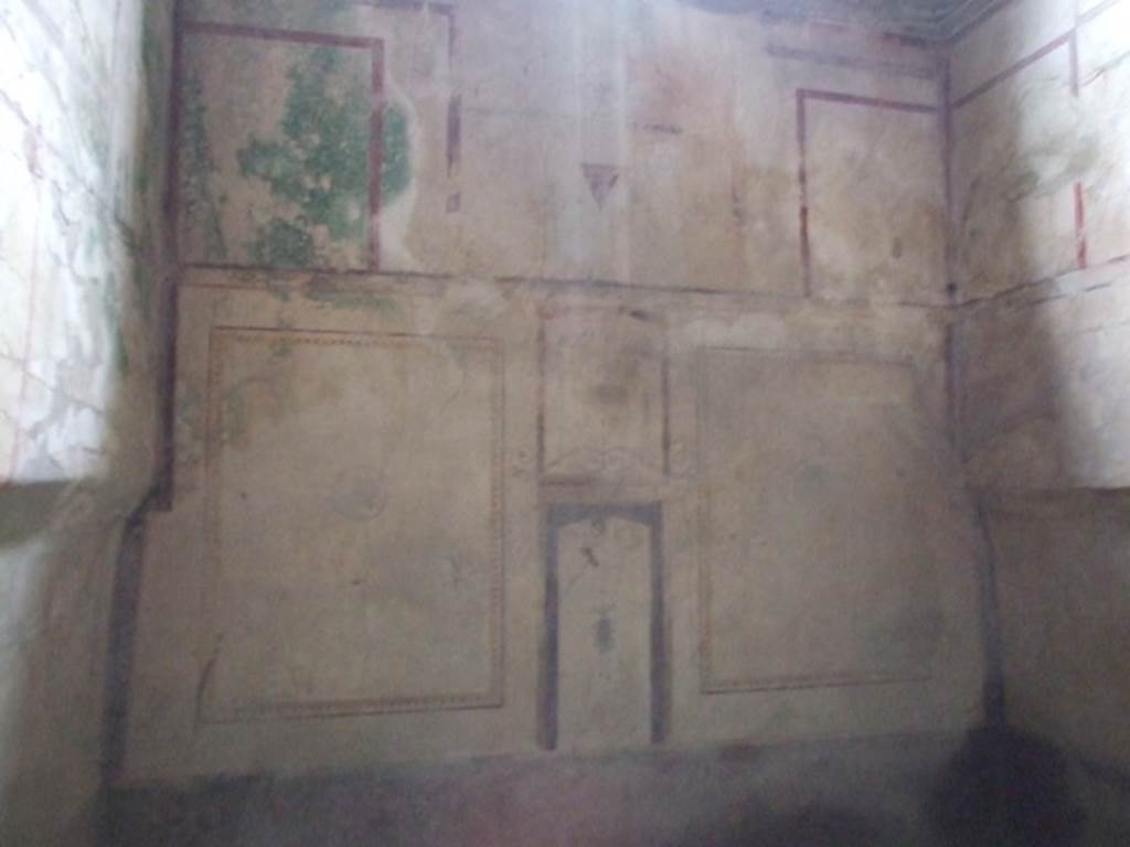 I.8.17 Pompeii. December 2007. Room 14, looking towards west wall with recesses in both south and north walls.